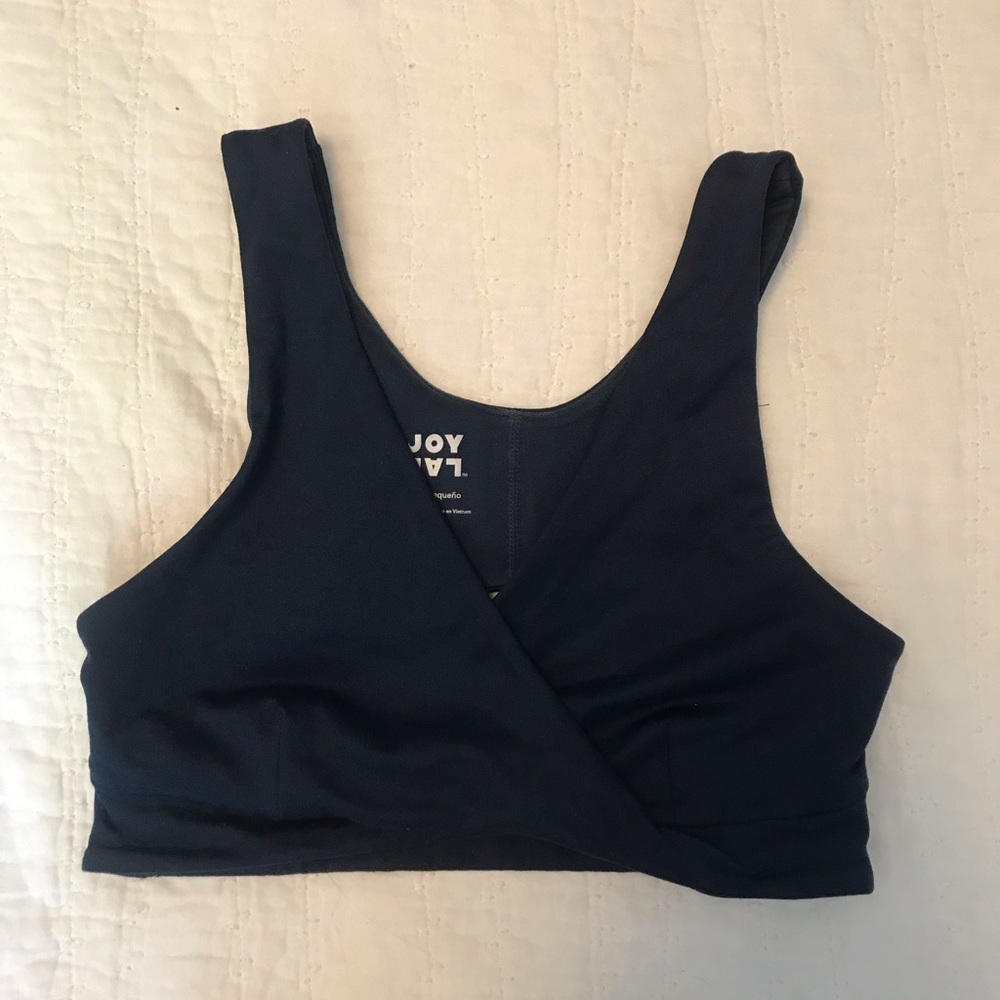 Dark Navy Blue Sports Bra